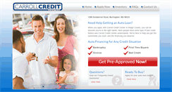 Desktop Screenshot of carrollcreditcenter.com